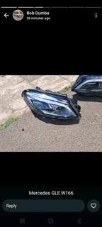 W166 Gle Headlight