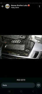 Audi Rs3 Bumper 2019