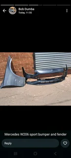 W206 Bumper And Fender