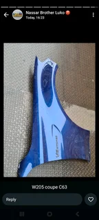 W205 Coupe C63 Fender