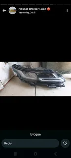 Range Rover Evogue Headlight