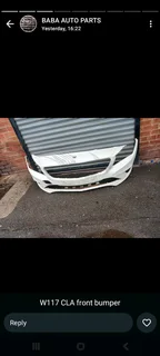 W117 Cla Bumper