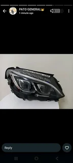 W205 Double Xenon Headlights