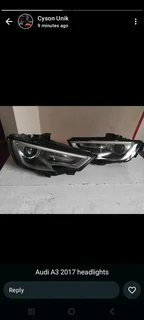 Audi A3 2017 Headlights