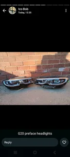 Bmw G20 Preface Headlights