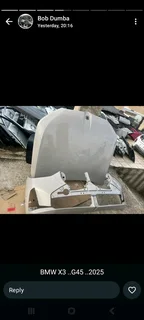 Bmw G45 Bonnet And Bumper