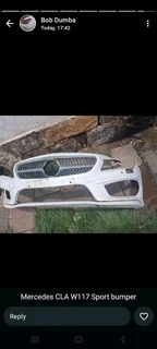 W117 Cla Sport Bumper