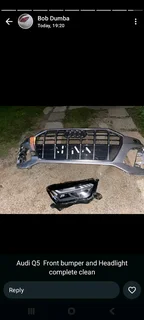 Audi Q5 Bumper And Headlights