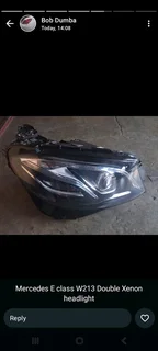 W213 E Class Double Xenon Headlights