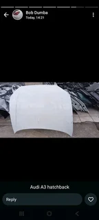 Audi A3 Hatchback Bonnet