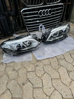 W166 Gle Headlights