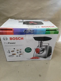 Bosch - Meat Mincer Blocking Power - Black &amp; Silver