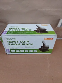 Genmes Heavy Duty Punch 65 Sheets (9378)