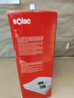 Solac - Electric Blanket (Double Bed) - White (120W)