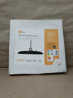 Flash - LED 200W - UFO High Bay Lamp - Black