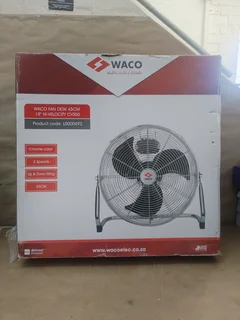 Waco - Industrial Floor Standing Fan - 18&#34;