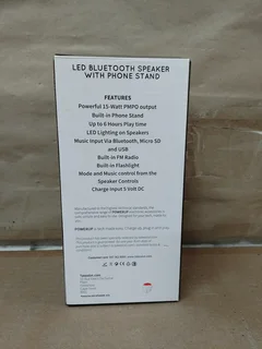 Toolhome - LED Bluetooth Speaker