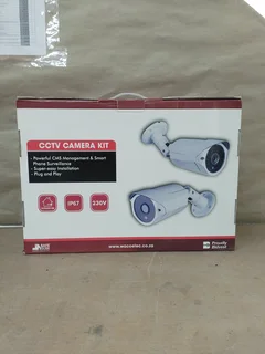 Waco - 4 Channel CCTV Surveillance Kit with 4 Cameras & DVR 1TB Hard Drive