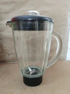 Decakila - Glass Jug for Blender 1.5L with 4 Sharp Stainless Steel Blades