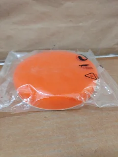 Tork Craft - Foam Pad Hook &amp; Loop Orange Sponge 150mm 6&#34; - Ultra Finishing