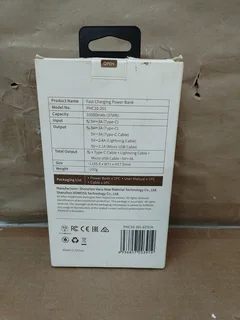 Romoss Pastel 10000mAh 15W Power Bank With Built in Cables - Pink