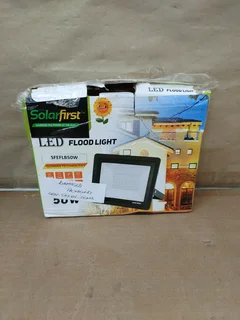 Solar First - LED Flood Light (50W) - Electric (Non-Solar)