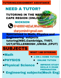 Affordable Online Lessons For Mathematics, Physics, And Engineering Subjects /assignment Solution