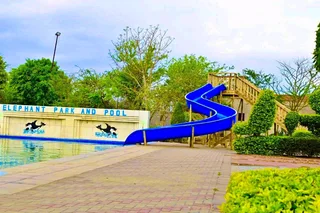 SWIM POOL and FUN PARK SLIDES