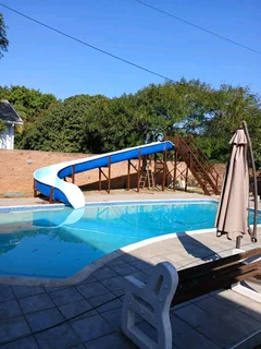 SWIM POOL and FUN PARK SLIDES