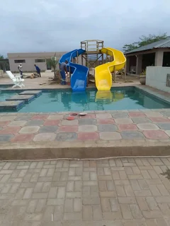 SWIM POOL and FUN PARK SLIDES