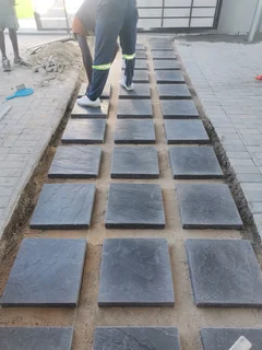 Sam paving  team