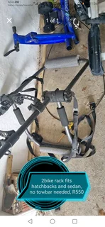 Holdfast 2bike rack - no towbar needed R450 onc