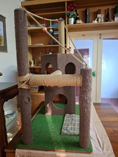 Cat Tower with scratch posts