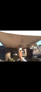 43 ft 13m GRP Sachal built  HULL &amp; DECK for sale R40 000. St Helena Bay. Call Anjé 071296146