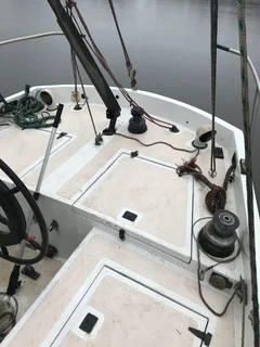 R300k. 38 ft Down Easter Traditional fibreglass sailing yacht for sale. Dbn. Call Anjé 0712961465