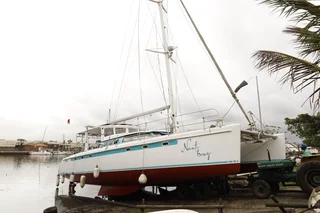 Large Catamaran boat Cradle Trailer for sale R275k. Trailer in Durban. Call Anjé 0712961465