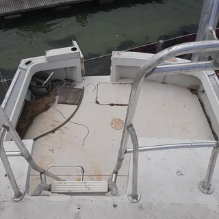 54 ft Hatteras Sportsfisher R440k. CT. 2 x Detroit motors . For refit. Call Anjé 0712961465