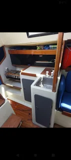 L34/34 ft Lavranos for sale CT R330 000. Walkon mooring extra. Call Anjé 0712961465