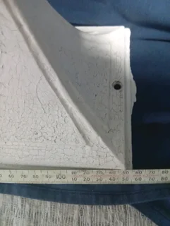 Pair of metal lanterns