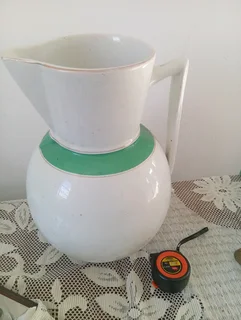 Large porcelain pitcher