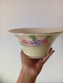Collectable Arthur wood bowl