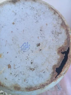 Large enamel Bavaria jug