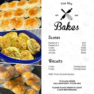 Scones and biscuits