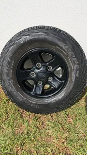 Land Rover Defender Puma spare wheel