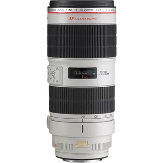 Canon EF 70-200mm f2.8 L USM zoom lens