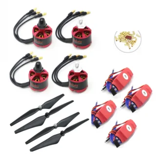 F450 quadcopters, S550 Hexacopters, 1045 Propellers, 920kv Motors, 30A Escs DIY drones MicrobotSA.