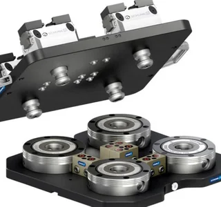 Zero point fixture systems,  harmonic drives, atc spindles, tool magazines, high / low rpm spindles