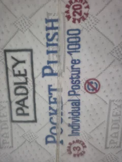 Padley Individual Pocket Plush Posture &#43; extras