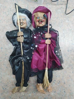 Halloween Dolls and Other Items