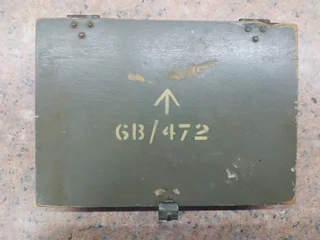 WW II Vintage Navigators Instrument/Pencil box.